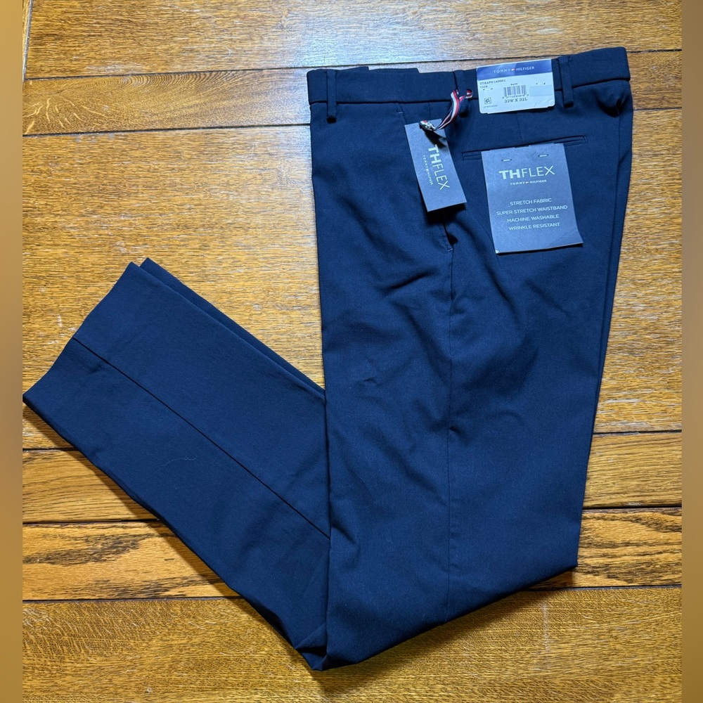 Tommy Hilfiger Men's Classic Stretch Chino Pants, 32x32